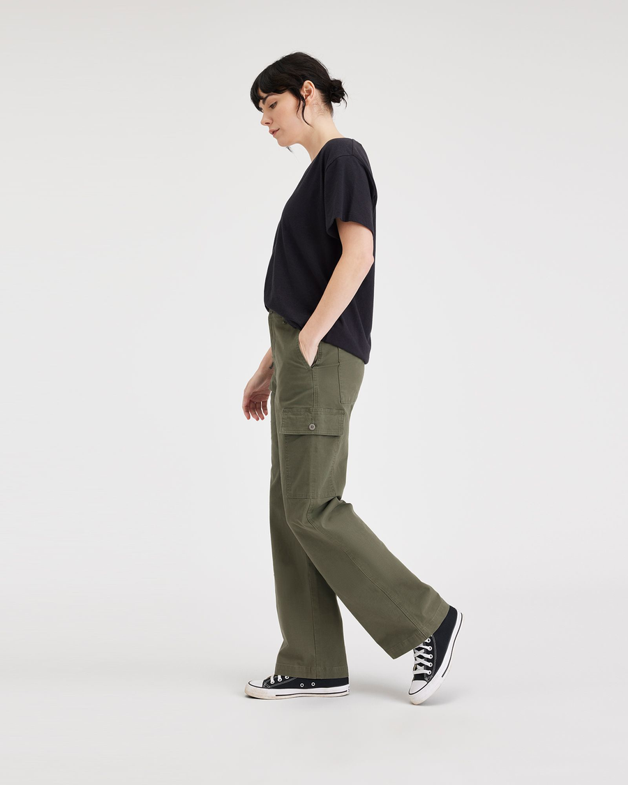 (image for) Excellent Quality Cargo Pant, High Wide Fit